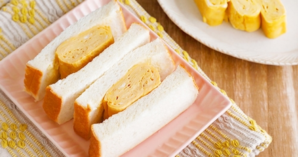 「 究極のふわふわ卵焼きのサンドイッチ」レシピ